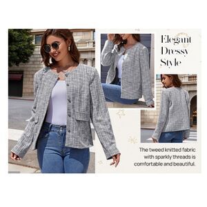 Merokeety Tweed jacket, Size: M